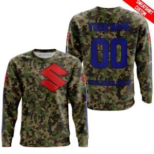 Custom name BraapGirls LIMITED EDITION PRODUCTS – US ARMY V3 – SUZUKI RACING V1 – CUSTOM NAME Brands for motocross girls and dirt bike riders - Brands view 2
