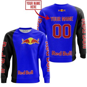 Custom name BraapGirls PREMIUM MX – CUSTOM NAME – REDBULL – BLUE Brands for motocross girls and dirt bike riders - Brands view 2