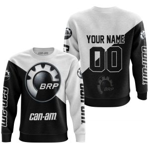 Custom name BraapGirls PREMIUM GIFT – CUSTOM NAME – CAN-AM – WHITE Brands for motocross girls and dirt bike riders - Brands view 1