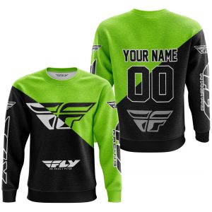 Custom name BraapGirls PREMIUM GIFT – CUSTOM NAME – FLY RACING – GREEN 1 Brands for motocross girls and dirt bike riders - Brands view 1