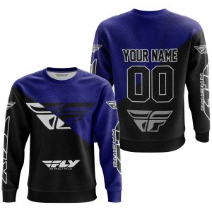 Custom name BraapGirls PREMIUM GIFT – CUSTOM NAME – FLY RACING – NAVY Brands for motocross girls and dirt bike riders - Brands view 1