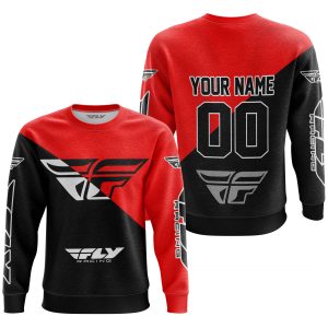 Custom name BraapGirls PREMIUM GIFT – CUSTOM NAME – FLY RACING – RED Brands for motocross girls and dirt bike riders - Brands view 2