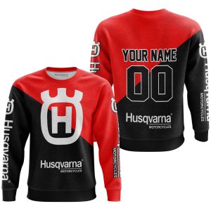 Custom name BraapGirls PREMIUM GIFT – CUSTOM NAME – HUSQVARNA – RED Brands for motocross girls and dirt bike riders - Brands view 2