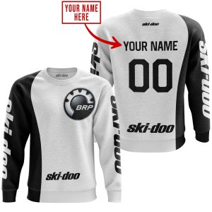 Custom name BraapGirls PREMIUM MX – CUSTOM NAME – SKI DOO – WHITE Brands for motocross girls and dirt bike riders - Brands view 2