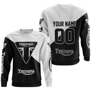 Custom name BraapGirls PREMIUM GIFT – CUSTOM NAME – TRIUMPH – WHITE Brands for motocross girls and dirt bike riders - Brands view 2