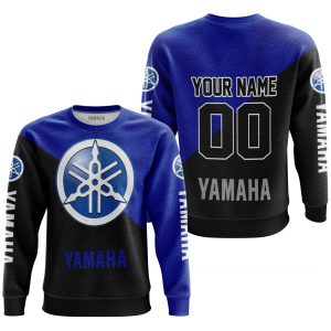 Custom name BraapGirls PREMIUM GIFT – CUSTOM NAME – YAMAHA – BLUE Brands for motocross girls and dirt bike riders - Brands view 2