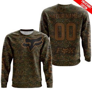 Custom name BraapGirls LIMITED EDITION PRODUCTS – US MARINE V1 – FOX RACING – CUSTOM NAME Brands for motocross girls and dirt bike riders - Brands view 2