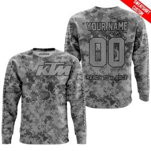 Custom name BraapGirls LIMITED EDITION PRODUCTS – US ARMY V1 – KTM RACING – CUSTOM NAME Brands for motocross girls and dirt bike riders - Brands view 2