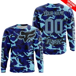 Custom name BraapGirls LIMITED EDITION PRODUCTS – US NAVY V1 – FOX RACING – CUSTOM NAME Brands for motocross girls and dirt bike riders - Brands view 2