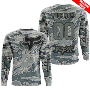 Custom name BraapGirls LIMITED EDITION PRODUCTS – US AIR PORCE – FOX RACING – CUSTOM NAME Brands for motocross girls and dirt bike riders - Brands view 2