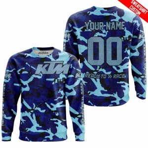 Custom name BraapGirls LIMITED EDITION PRODUCTS – US NAVY V1 – KTM RACING – CUSTOM NAME Brands for motocross girls and dirt bike riders - Brands view 2