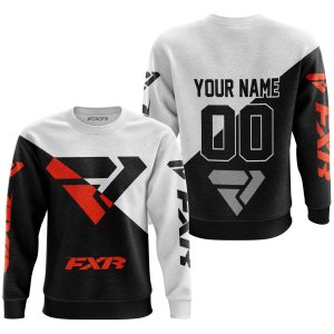 Custom name BraapGirls PREMIUM GIFT – CUSTOM NAME – FXR – WHITE Brands for motocross girls and dirt bike riders - Brands view 2