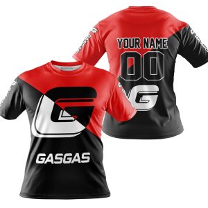 Custom name BraapGirls PREMIUM GIFT – CUSTOM NAME – GAS GAS – RED Brands for motocross girls and dirt bike riders - Brands view 3