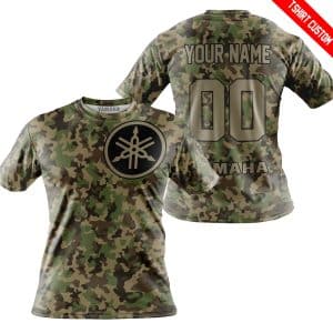 Custom name BraapGirls LIMITED EDITION PRODUCTS – US ARMY V3 – YAMAHA RACING – CUSTOM NAME Brands for motocross girls and dirt bike riders - Brands view 3