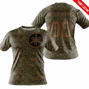 Custom name BraapGirls LIMITED EDITION PRODUCTS – US MARINE V1 – YAMAHA RACING – CUSTOM NAME Brands for motocross girls and dirt bike riders - Brands view 3