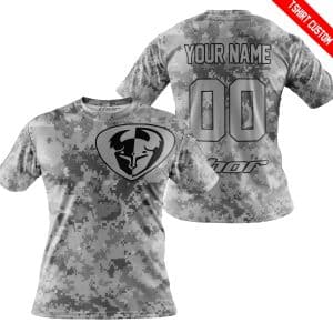 Custom name BraapGirls LIMITED EDITION PRODUCTS – US ARMY V1 – THOR RACING – CUSTOM NAME Brands for motocross girls and dirt bike riders - Brands view 3