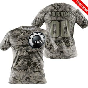 Custom name BraapGirls LIMITED EDITION PRODUCTS – US ARMY – SKI DOO RACING – CUSTOM NAME Brands for motocross girls and dirt bike riders - Brands view 3