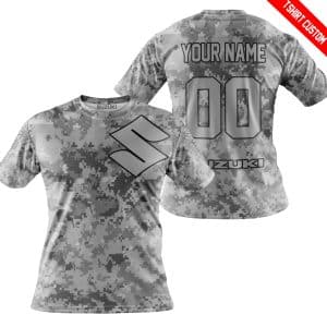 Custom name BraapGirls LIMITED EDITION PRODUCTS – US ARMY V1 – SUZUKI RACING – CUSTOM NAME Brands for motocross girls and dirt bike riders - Brands view 3