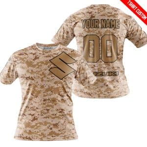 Custom name BraapGirls LIMITED EDITION PRODUCTS – US MARINE – SUZUKI RACING – CUSTOM NAME Brands for motocross girls and dirt bike riders - Brands view 3