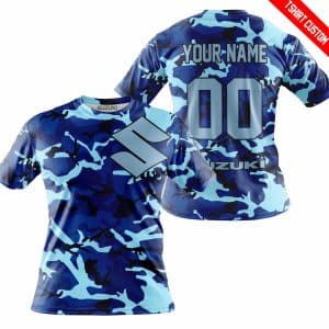 Custom name BraapGirls LIMITED EDITION PRODUCTS – US NAVY V1 – SUZUKI RACING – CUSTOM NAME Brands for motocross girls and dirt bike riders - Brands view 3