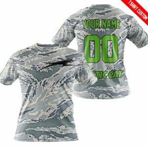 Custom name BraapGirls LIMITED EDITION PRODUCTS – US AIR PORCE – ARCTIC-CAT V1 – CUSTOM NAME Arctic Cat for motocross girls and dirt bike riders - Arctic Cat...