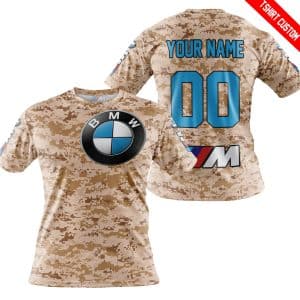 Custom name BraapGirls LIMITED EDITION PRODUCTS – US MARINE – BMW RACING V1 – CUSTOM NAME BMW for motocross girls and dirt bike riders - BMW view 3