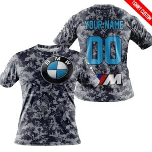 Custom name BraapGirls LIMITED EDITION PRODUCTS – US NAVY – BMW RACING V1 – CUSTOM NAME BMW for motocross girls and dirt bike riders - BMW view 3