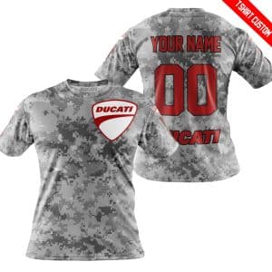 Custom name BraapGirls LIMITED EDITION PRODUCTS – US ARMY V1 – DUCATI RACING V1 – CUSTOM NAME Brands for motocross girls and dirt bike riders - Brands view 3