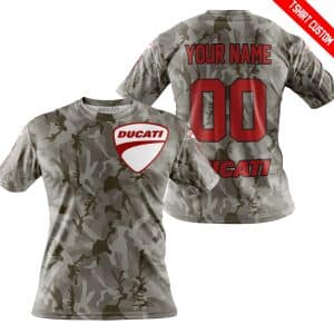 Custom name BraapGirls LIMITED EDITION PRODUCTS – US ARMY V2 – DUCATI RACING V1 – CUSTOM NAME Brands for motocross girls and dirt bike riders - Brands view 3