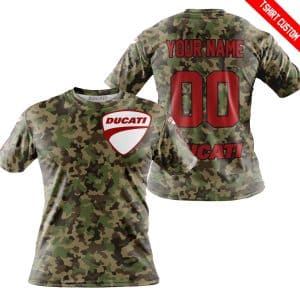 Custom name BraapGirls LIMITED EDITION PRODUCTS – US ARMY V3 – DUCATI RACING V1 – CUSTOM NAME Brands for motocross girls and dirt bike riders - Brands view 3