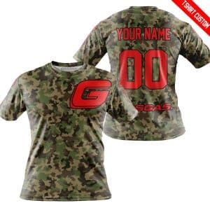 Custom name BraapGirls LIMITED EDITION PRODUCTS – US ARMY V3 – GAS GAS RACING V1 – CUSTOM NAME Brands for motocross girls and dirt bike riders - Brands view 3