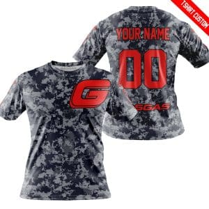 Custom name BraapGirls LIMITED EDITION PRODUCTS – US NAVY – GAS GAS RACING V1 – CUSTOM NAME Brands for motocross girls and dirt bike riders - Brands view 3