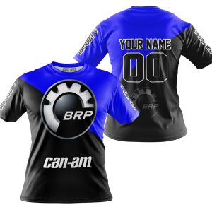 Custom name BraapGirls PREMIUM GIFT – CUSTOM NAME – CAN-AM – BLUE Brands for motocross girls and dirt bike riders - Brands view 3