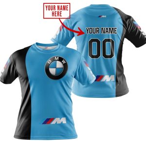 Custom name BraapGirls PREMIUM MX – CUSTOM NAME – BMW – SKY BLUE Brands for motocross girls and dirt bike riders - Brands view 3