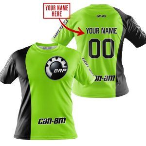 Custom name BraapGirls PREMIUM MX – CUSTOM NAME – CAN AM – GREEN 1 Brands for motocross girls and dirt bike riders - Brands view 3
