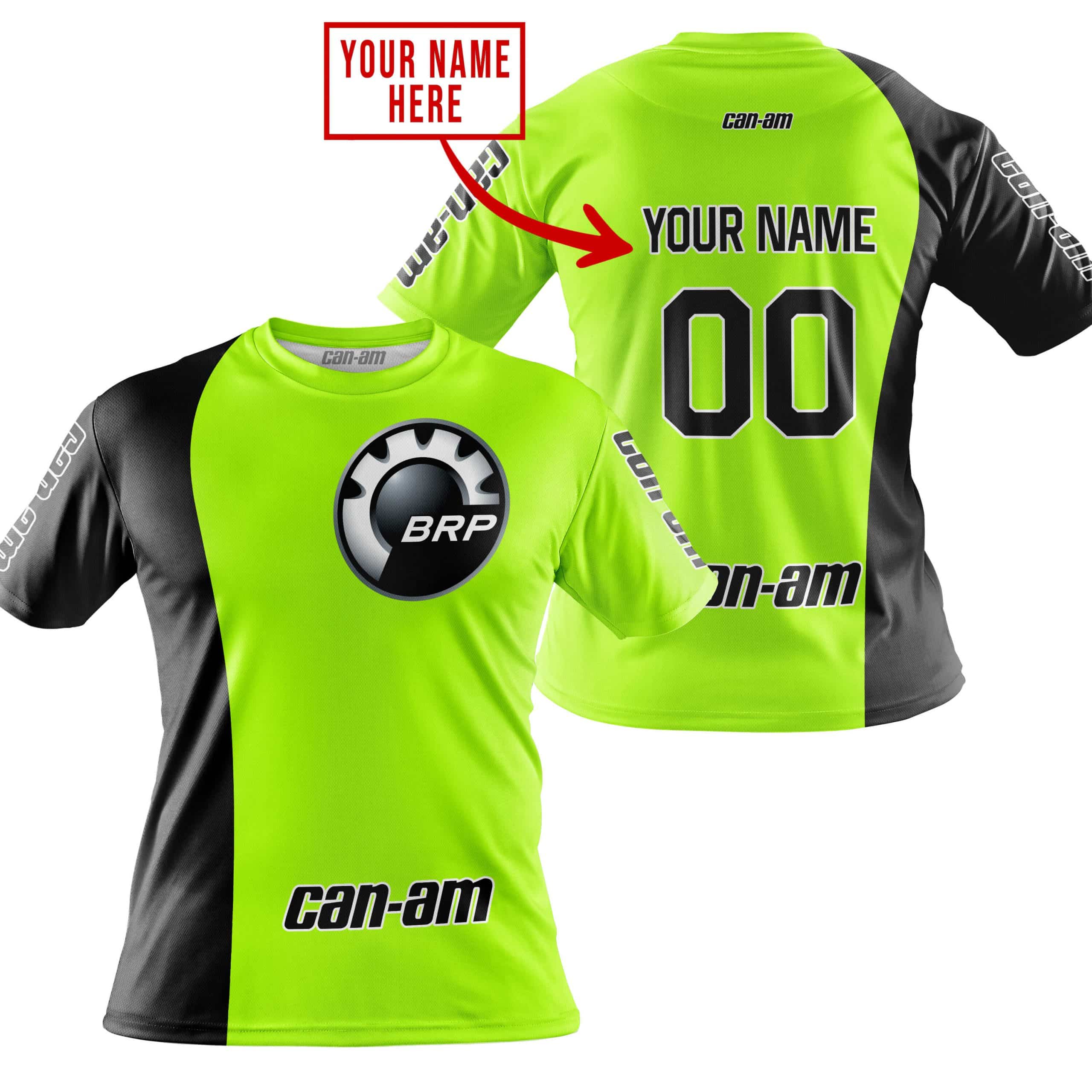 PREMIUM MX - CUSTOM NAME - CAN AM - NEON view 5
