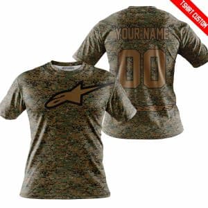Custom name BraapGirls LIMITED EDITION PRODUCTS – US MARINE V1 – ALPINESTARS RACING – CUSTOM NAME Alpinestars for motocross girls and dirt bike riders - Alpi...