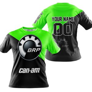 Custom name BraapGirls PREMIUM GIFT – CUSTOM NAME – CAN-AM – GREEN Brands for motocross girls and dirt bike riders - Brands view 3