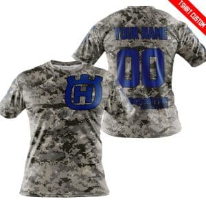 Custom name BraapGirls LIMITED EDITION PRODUCTS – US ARMY – HUSQVARNA RACING V1 – CUSTOM NAME Brands for motocross girls and dirt bike riders - Brands view 3