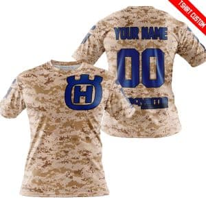 Custom name BraapGirls LIMITED EDITION PRODUCTS – US MARINE – HUSQVARNA RACING V1 – CUSTOM NAME Brands for motocross girls and dirt bike riders - Brands view 3