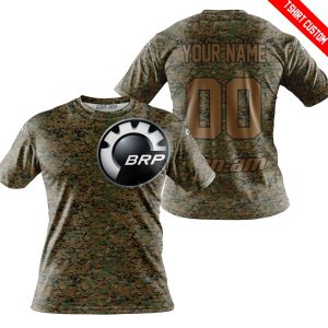 Custom name BraapGirls LIMITED EDITION PRODUCTS – US MARINE V1 – CAN AM RACING – CUSTOM NAME Brands for motocross girls and dirt bike riders - Brands view 3