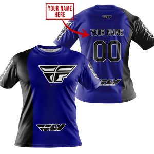 Custom name BraapGirls PREMIUM MX – CUSTOM NAME – FLY RACING – NAVY Brands for motocross girls and dirt bike riders - Brands view 3