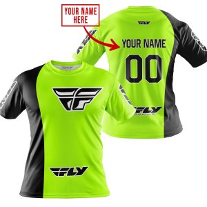 Custom name BraapGirls PREMIUM MX – CUSTOM NAME – FLY RACING – NEON Brands for motocross girls and dirt bike riders - Brands view 3