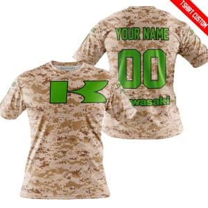 Custom name BraapGirls LIMITED EDITION PRODUCTS – US MARINE – KAWASAKI RACING V1 – CUSTOM NAME Brands for motocross girls and dirt bike riders - Brands view 3