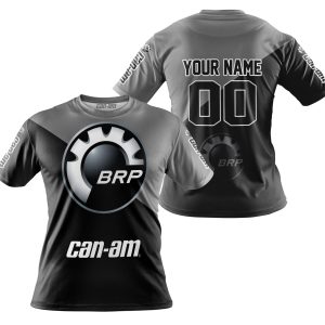 Custom name BraapGirls PREMIUM GIFT – CUSTOM NAME – CAN-AM – GREY Brands for motocross girls and dirt bike riders - Brands view 3