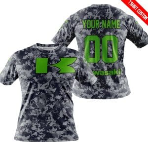Custom name BraapGirls LIMITED EDITION PRODUCTS – US NAVY – KAWASAKI RACING V1 – CUSTOM NAME Brands for motocross girls and dirt bike riders - Brands view 3