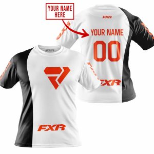 Custom name BraapGirls PREMIUM MX – CUSTOM NAME – FXR – WHITE Brands for motocross girls and dirt bike riders - Brands view 3