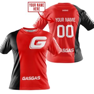 Custom name BraapGirls PREMIUM MX – CUSTOM NAME – GAS GAS – RED Brands for motocross girls and dirt bike riders - Brands view 3