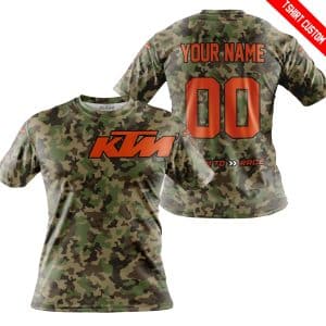 Custom name BraapGirls LIMITED EDITION PRODUCTS – US ARMY V3 – KTM RACING V1 – CUSTOM NAME Brands for motocross girls and dirt bike riders - Brands view 3