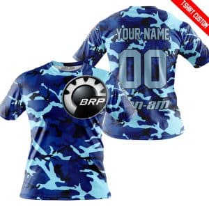 Custom name BraapGirls LIMITED EDITION PRODUCTS – US NAVY V1 – CAN AM RACING – CUSTOM NAME Brands for motocross girls and dirt bike riders - Brands view 3